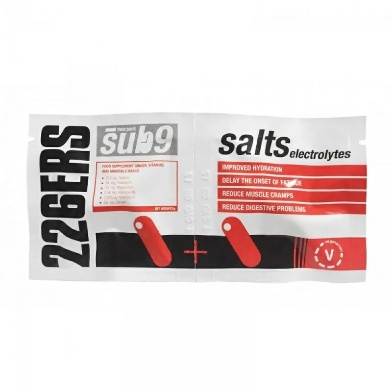 226 SALES SUB9. SIN CAFEINA. ELECTROLITOS. DUPLO 2 CAPSULAS.