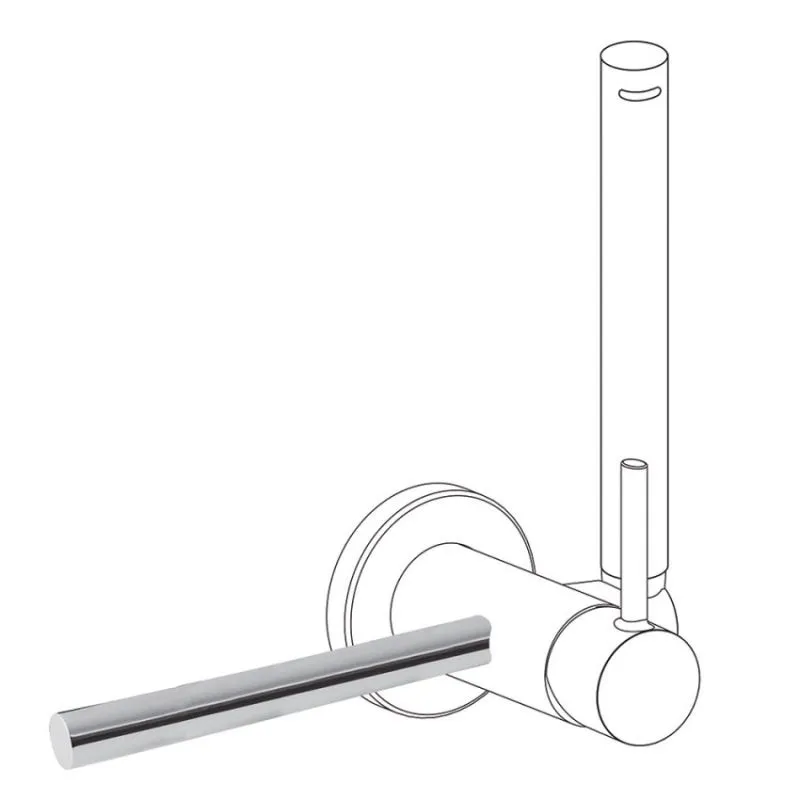 Accesorio porta toallas para grifo con ducha para inodoro Tres