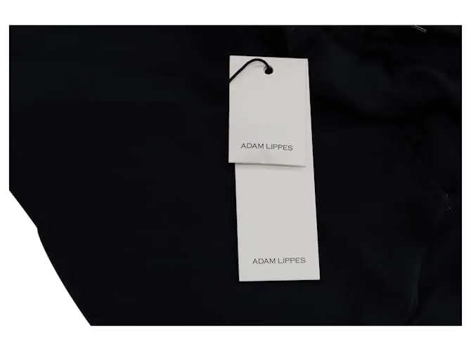 Adam Lippes VESTIDO CAPA EN VISCOSA AZUL MARINO DE ADAM LIPPE 