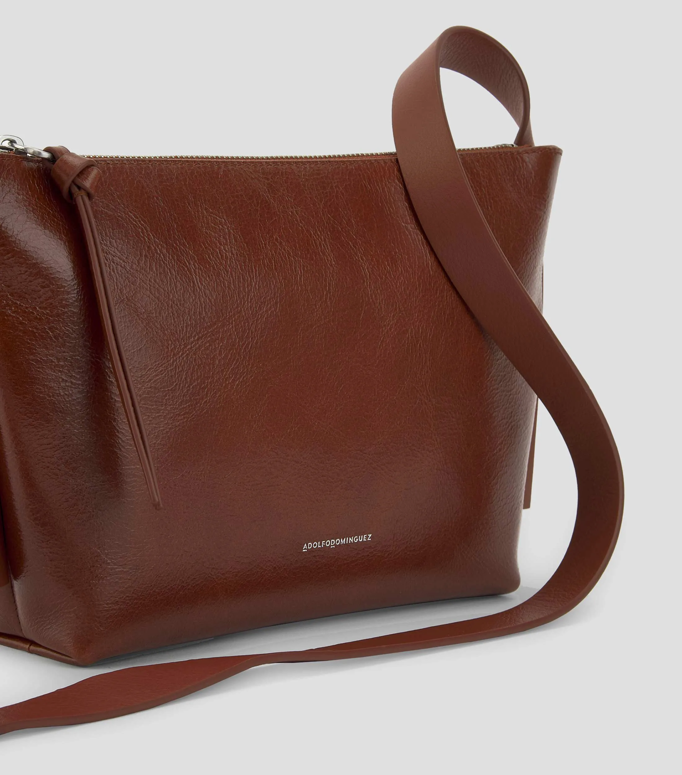 Adolfo Dominguez Bolso Crossbody en piel Oceana Mujer