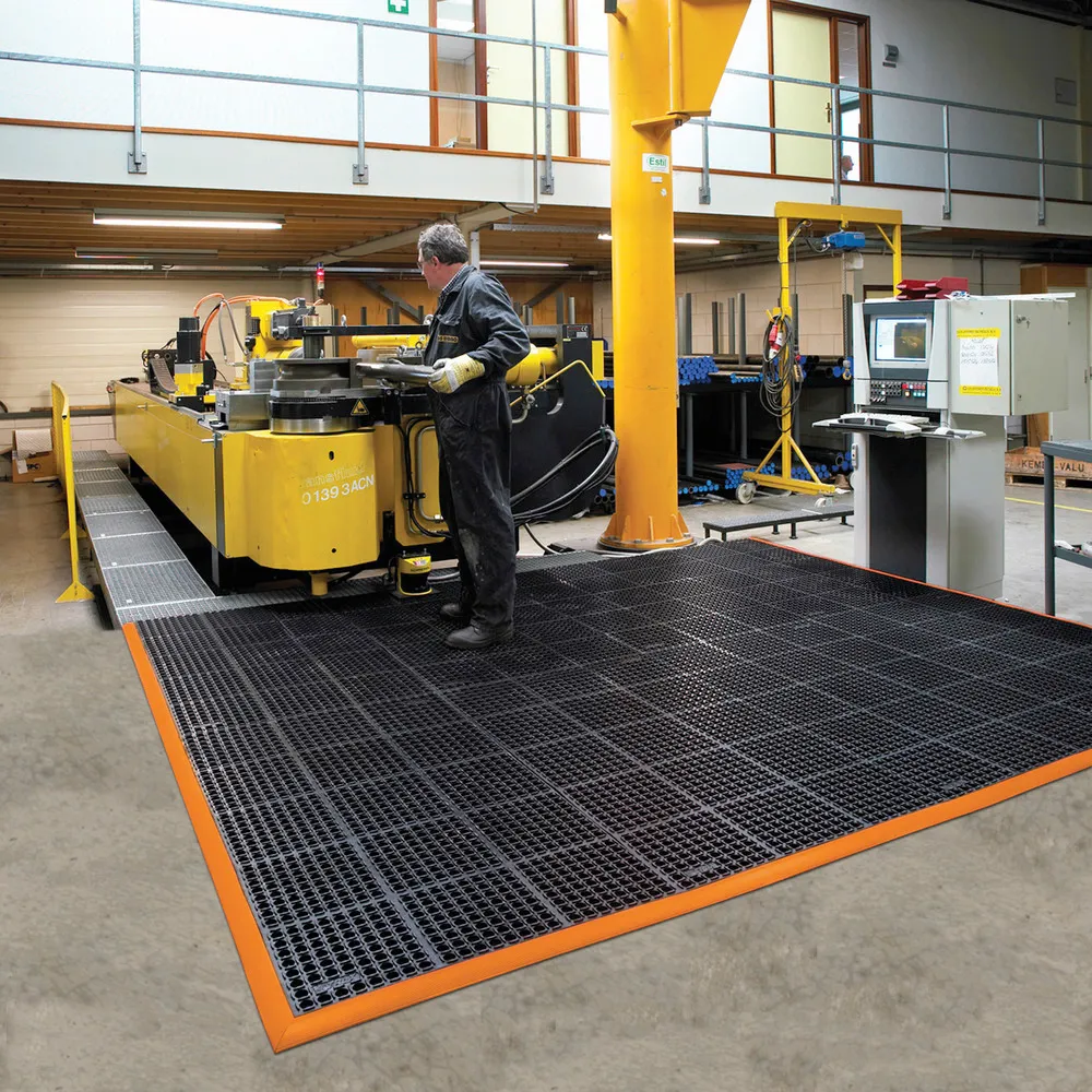 Alfombra ergonómica de seguridad SO 9.15 para zonas húmeda, sin biselado, 90 x 152 cm