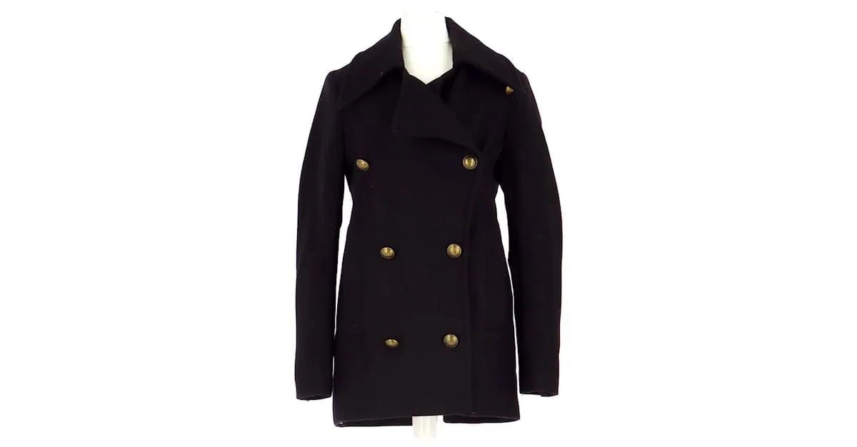 All Saints Capa Negro 