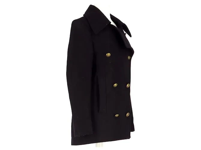 All Saints Capa Negro 