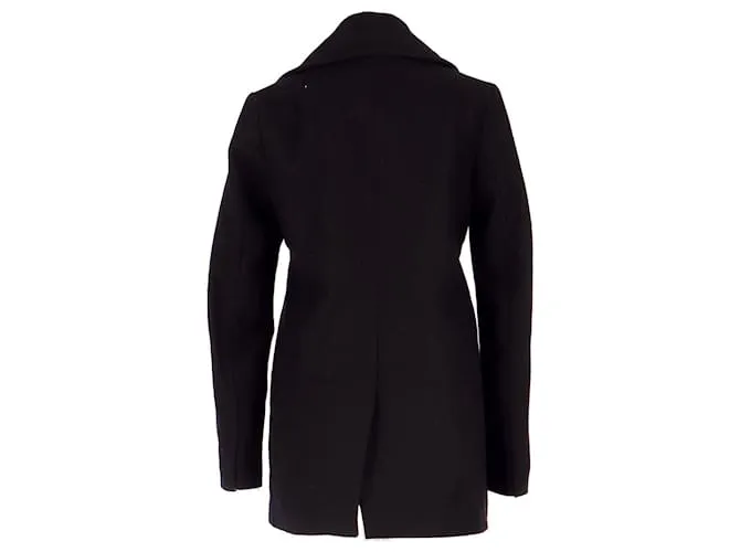 All Saints Capa Negro 
