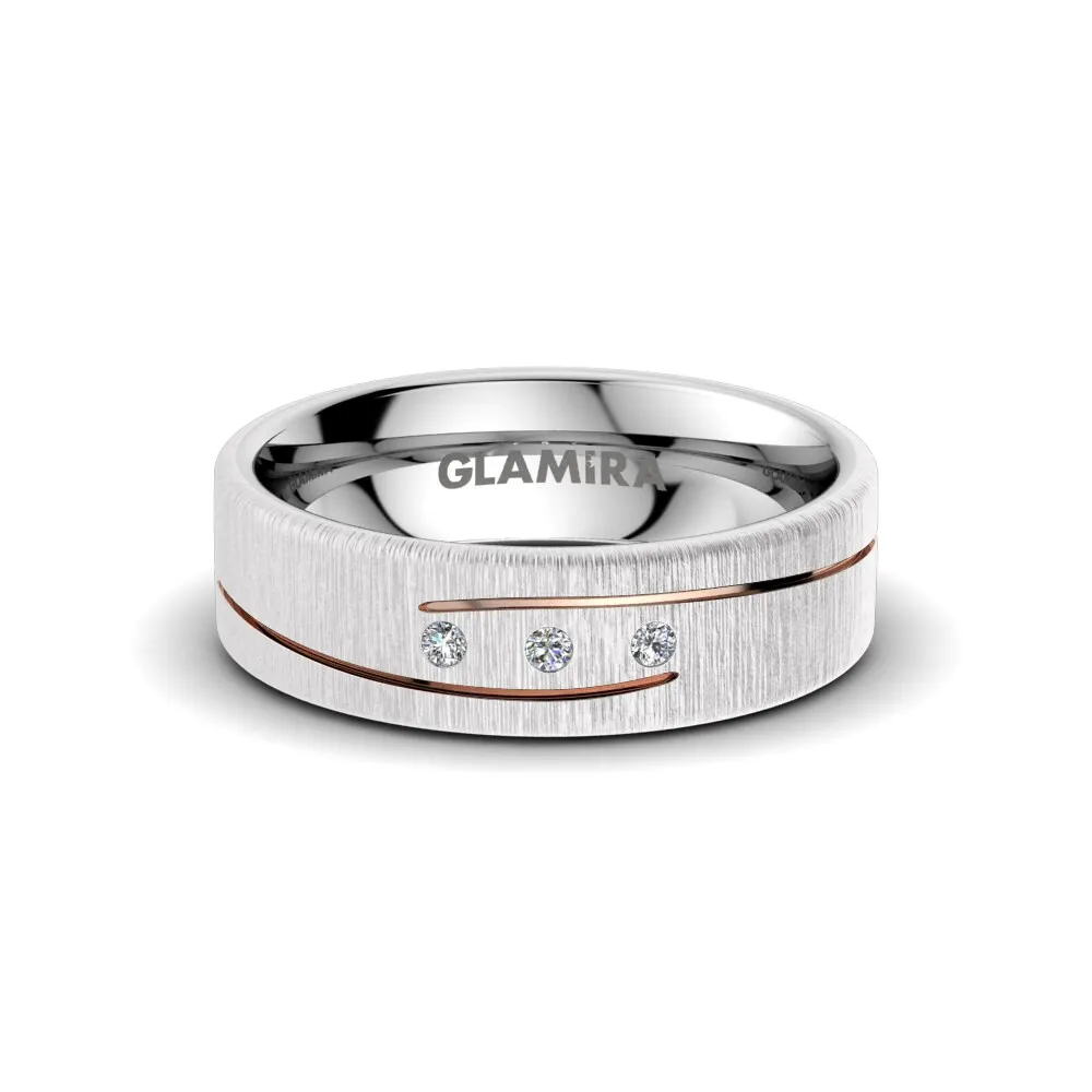 Anillo de boda Natural Flow 6mm