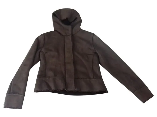 Autre Marque Capa / chaqueta de caché de caché Marrón oscuro 