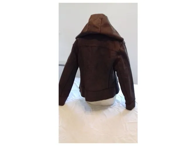 Autre Marque Capa / chaqueta de caché de caché Marrón oscuro 