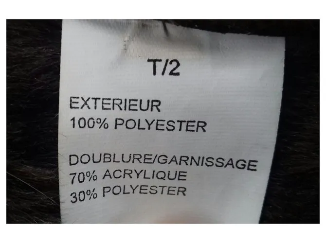 Autre Marque Capa / chaqueta de caché de caché Marrón oscuro 