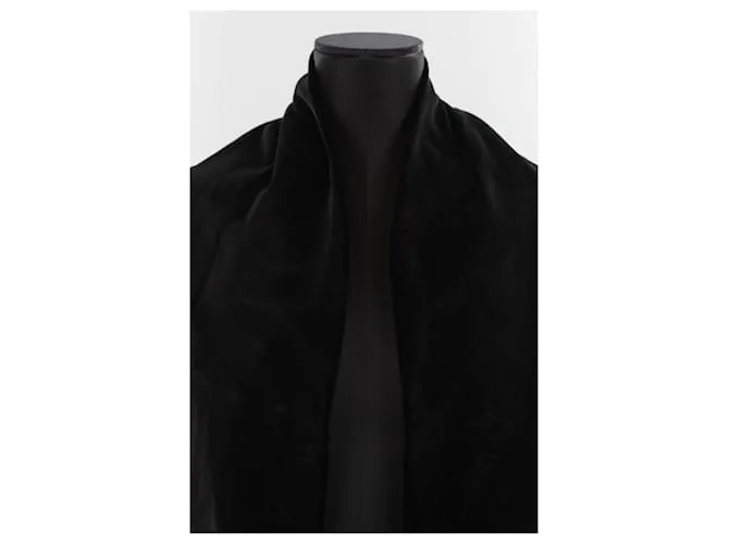 Autre Marque capa de terciopelo Negro 