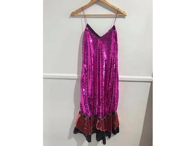 Autre Marque SACHIN & BABI Vestidos T.Poliéster XS Internacional Rosa 