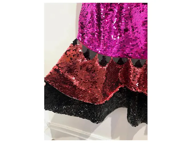 Autre Marque SACHIN & BABI Vestidos T.Poliéster XS Internacional Rosa 