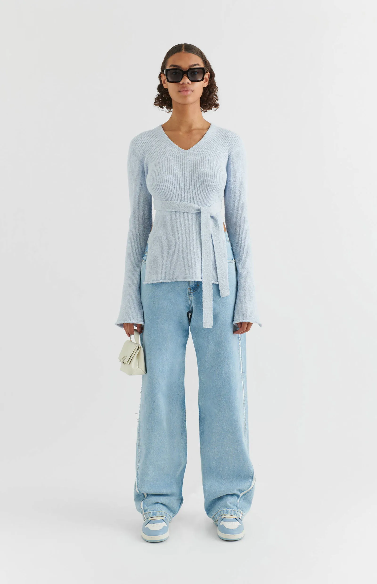 AXEL ARIGATO TUBE RIBKNIT WRAP TOP