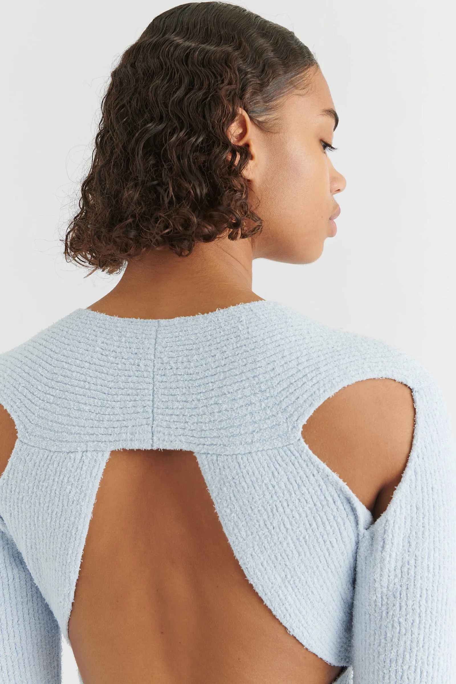 AXEL ARIGATO TUBE RIBKNIT WRAP TOP