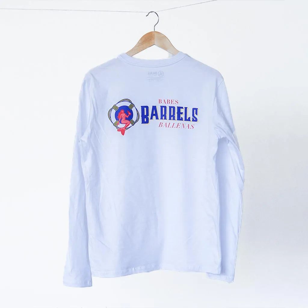 Babes Barrels Ballenas Manga Larga