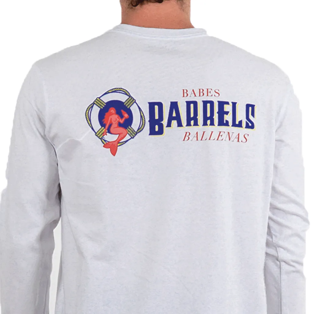 Babes Barrels Ballenas Manga Larga