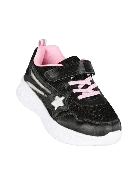 Bacio & Bacio Zapatillas de niña con luces.