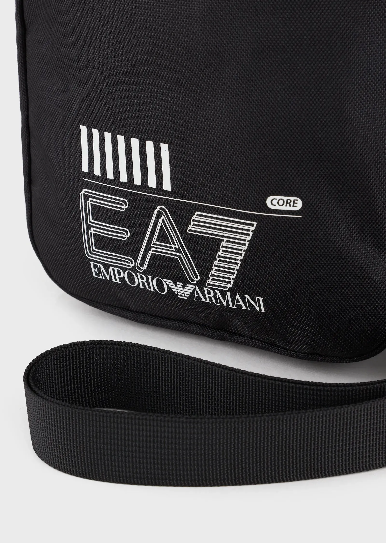 BANDOLERA EA7 BLK/WHT  245086 CC940 02021