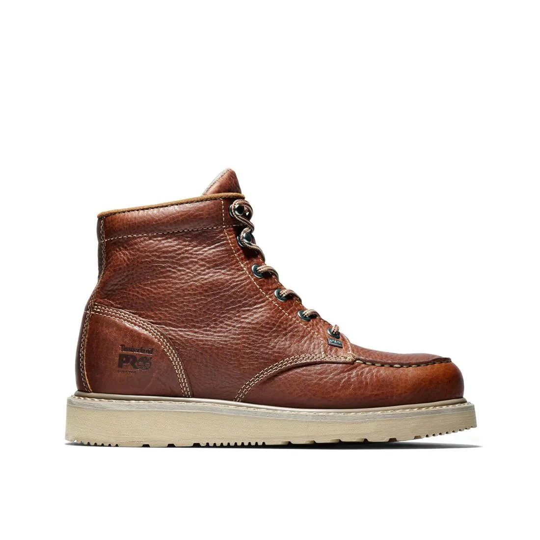 BARSTOW 6 INCH SOFTTOE WEDGE BOOT BROWN