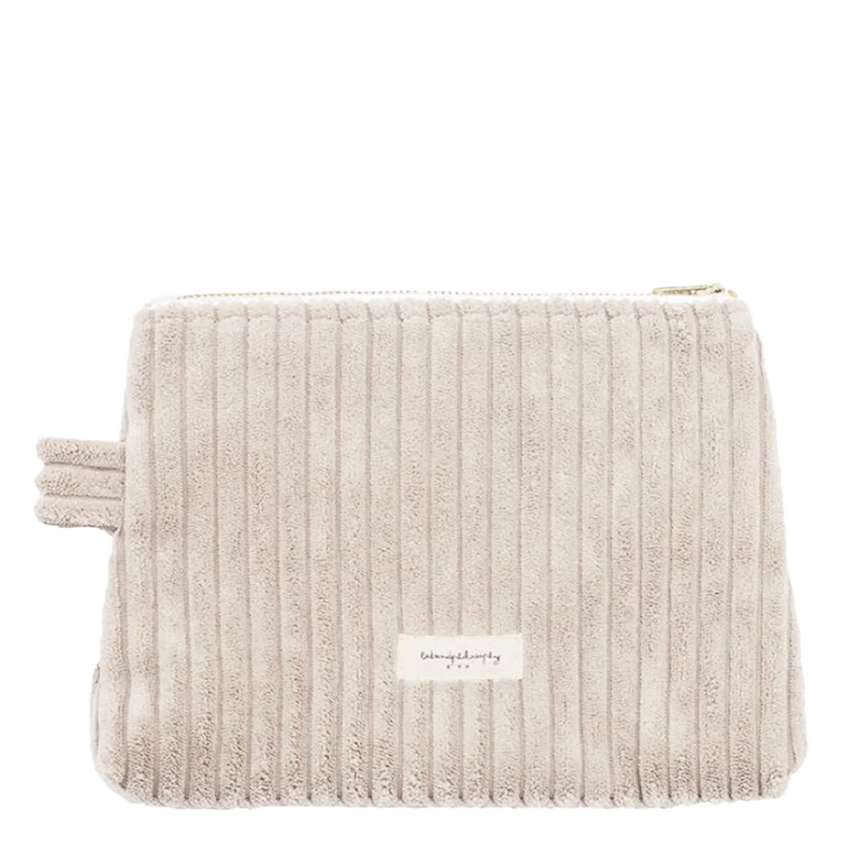 BED AND PHILOSOPHY VERA  ESTUCHE DE 15X20CM DE PANA EN BEIGE