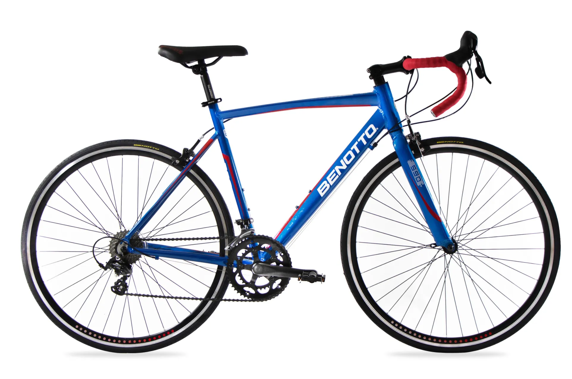 BENOTTO Bicicleta Ruta 590 R700 14V. Duales Frenos Carrera Aluminio Talla:46.5