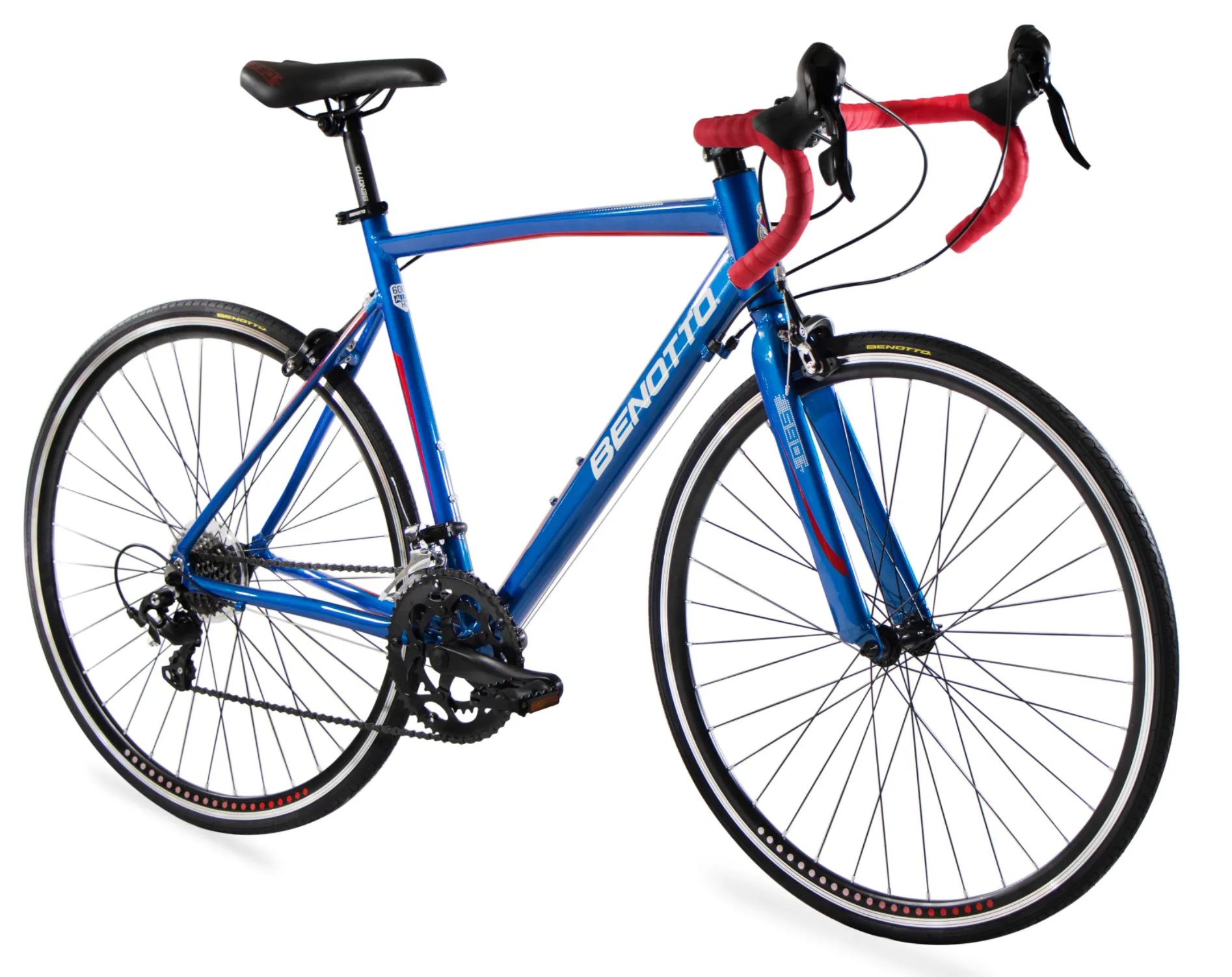 BENOTTO Bicicleta Ruta 590 R700 14V. Duales Frenos Carrera Aluminio Talla:46.5