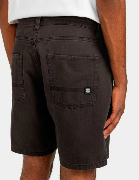 BERMUDA ELEMENT SAWYER 5 PKTS  WASHED BLACK