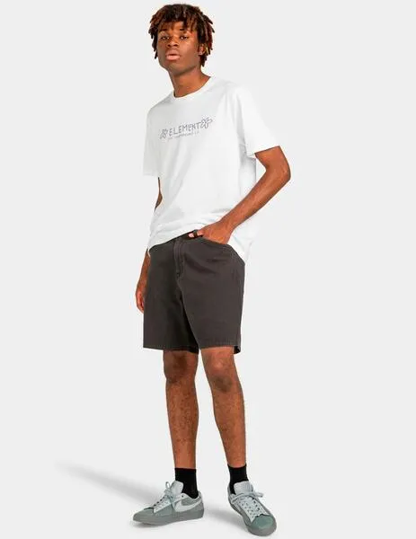 BERMUDA ELEMENT SAWYER 5 PKTS  WASHED BLACK