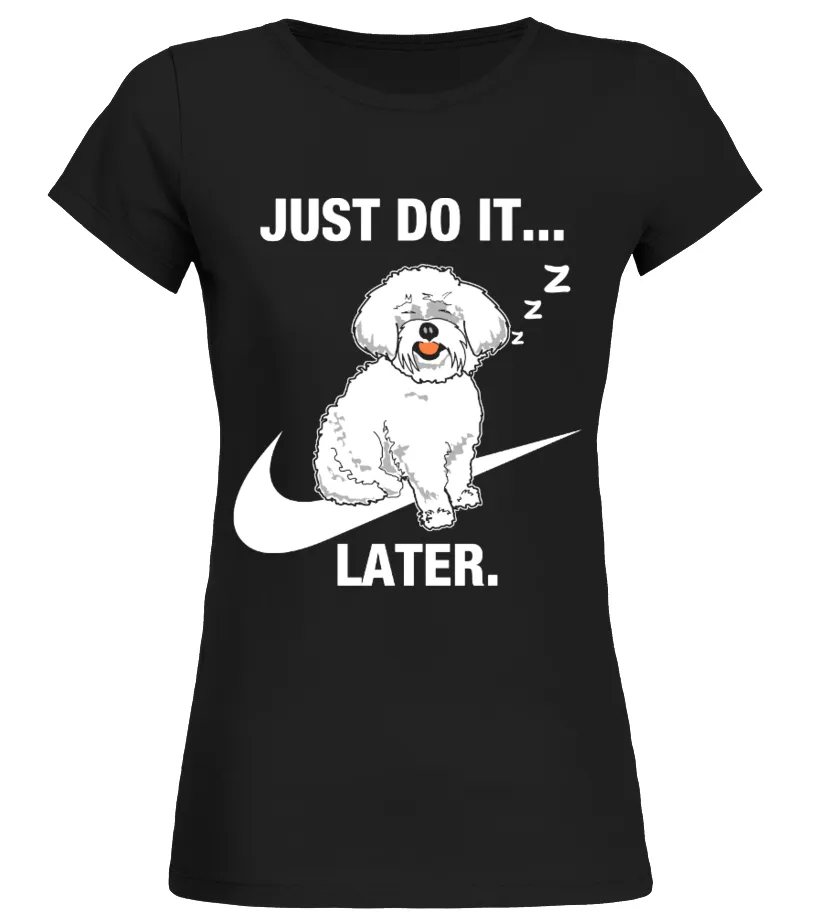 Bichon Frise Camiseta cuello redondo Mujer