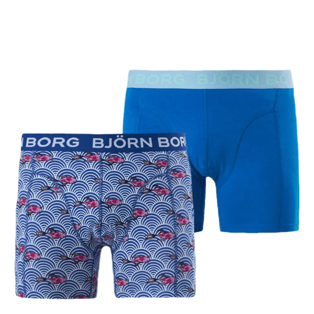 BJöRN BORG KOI WAVE SAMMY SHORTS 2PACK BLUE