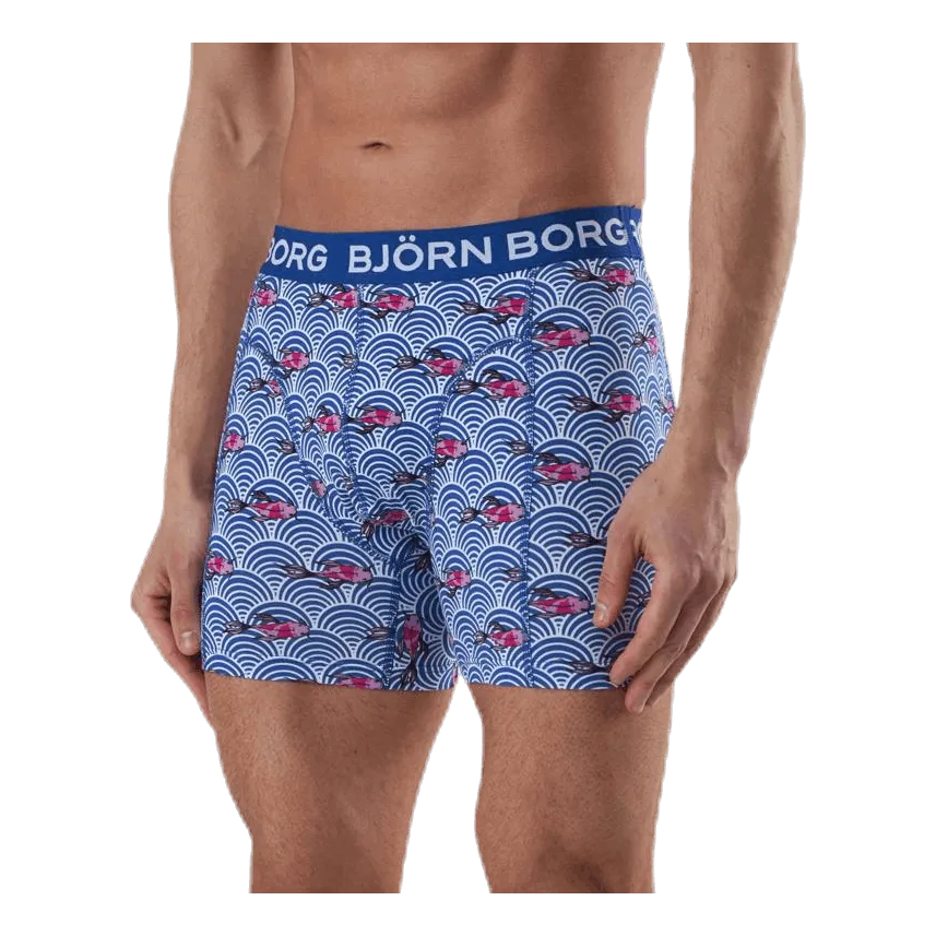 BJöRN BORG KOI WAVE SAMMY SHORTS 2PACK BLUE