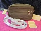 Bolso Bandolera MICHAEL KORS Jet Set Dije Nylon Lg Ew Oliva Nuevo Ajustable