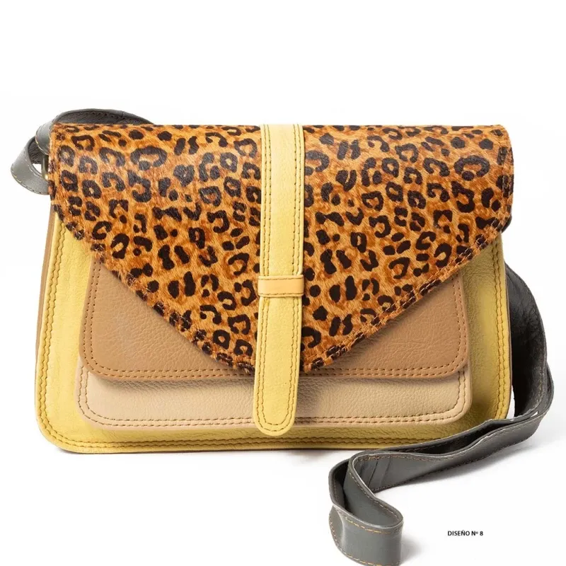 Bolso casual de piel BG427
