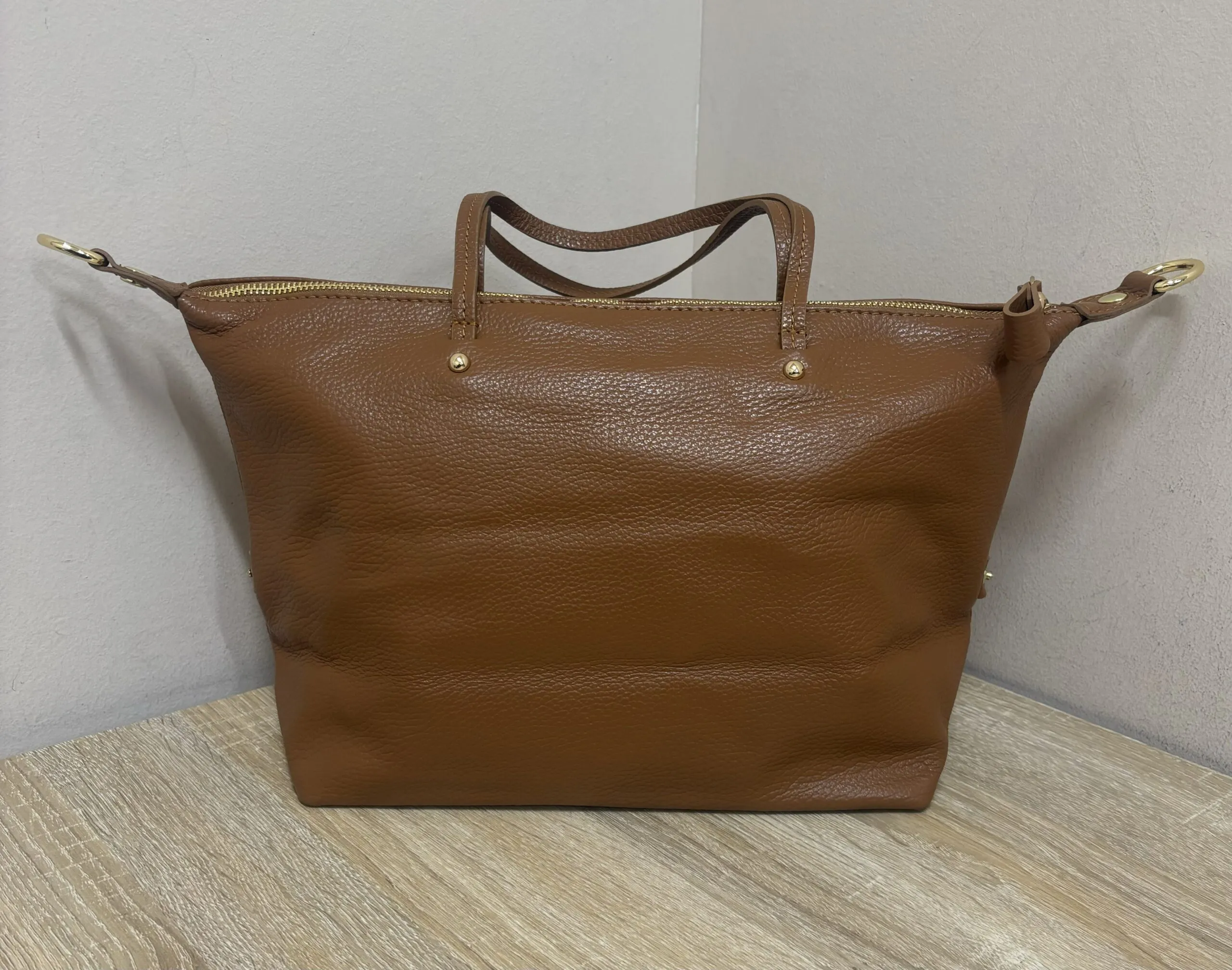 Bolso City Piel Camel