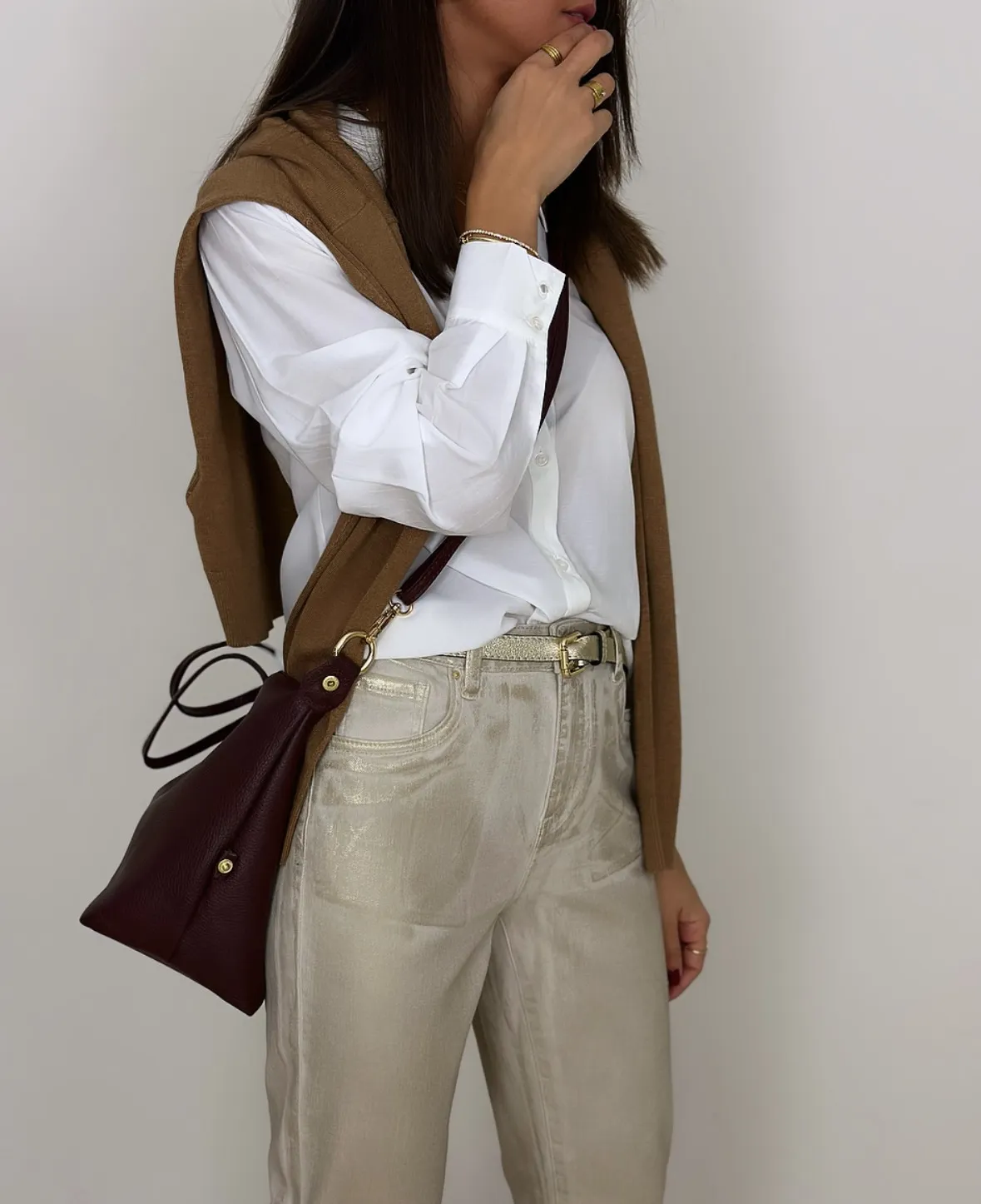 Bolso City Piel Camel