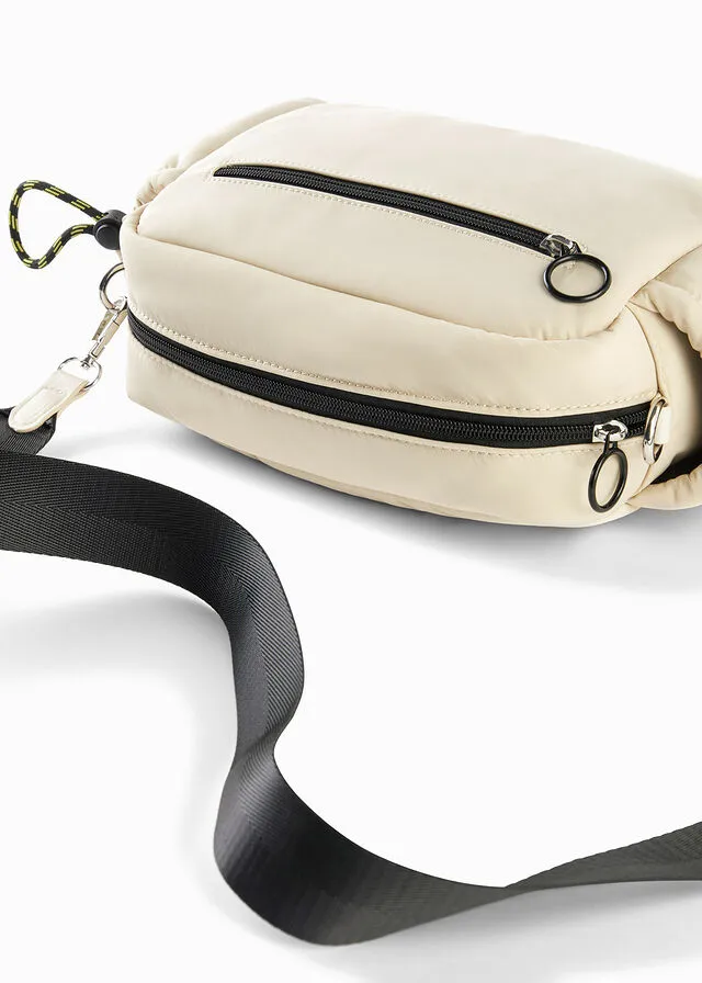 BOLSO DE ESTILO BANDOLERA ARENA CLARONEGRO