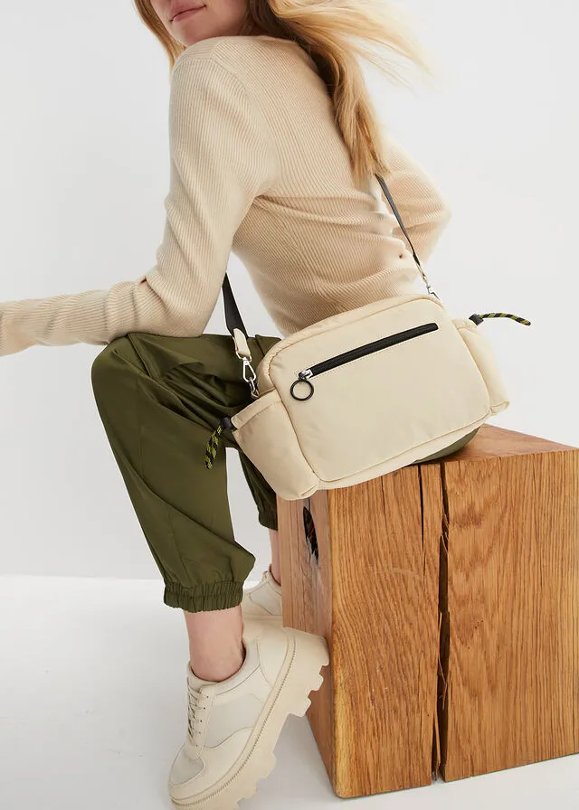 BOLSO DE ESTILO BANDOLERA ARENA CLARONEGRO