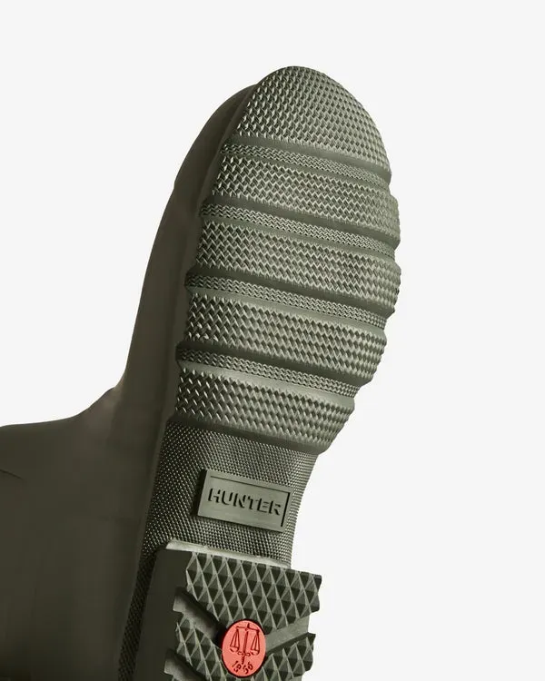 BOTINES HUNTER ORIGINAL SHORT WELLINGTON HOMBRE VERDE OLIVA OSCURO | 715LKJQVU 2024 CERO DESPERDICIO – BOTINES