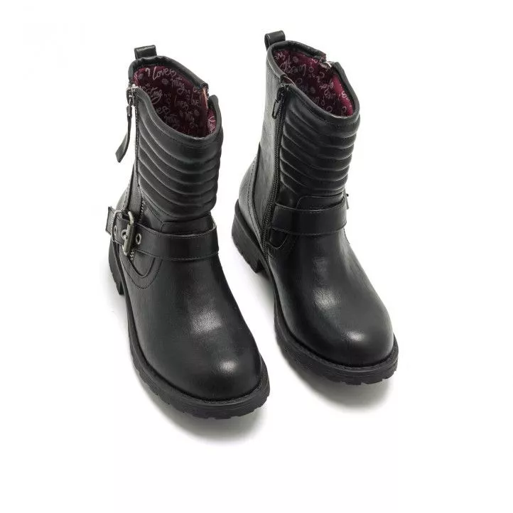 Botines Mustang alaska de estilo motero