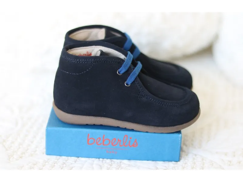 BOTITA DE ANTE 19943 W18B BEBERLIS EN COLOR TAUPE O MARINO