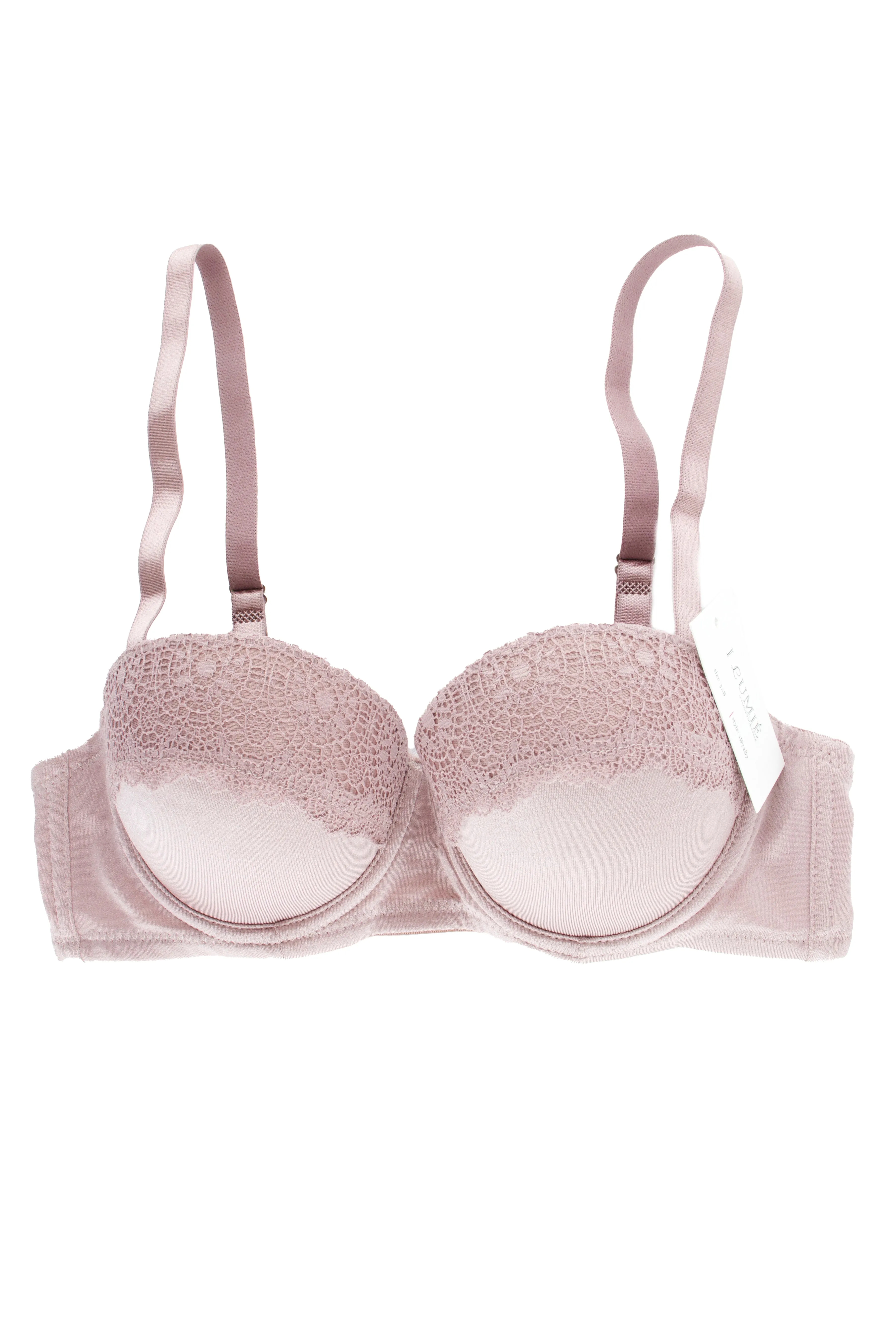 BRA MEDIA COPA CON PUSHUP Y DETALLE DE ENCAJE IB7287