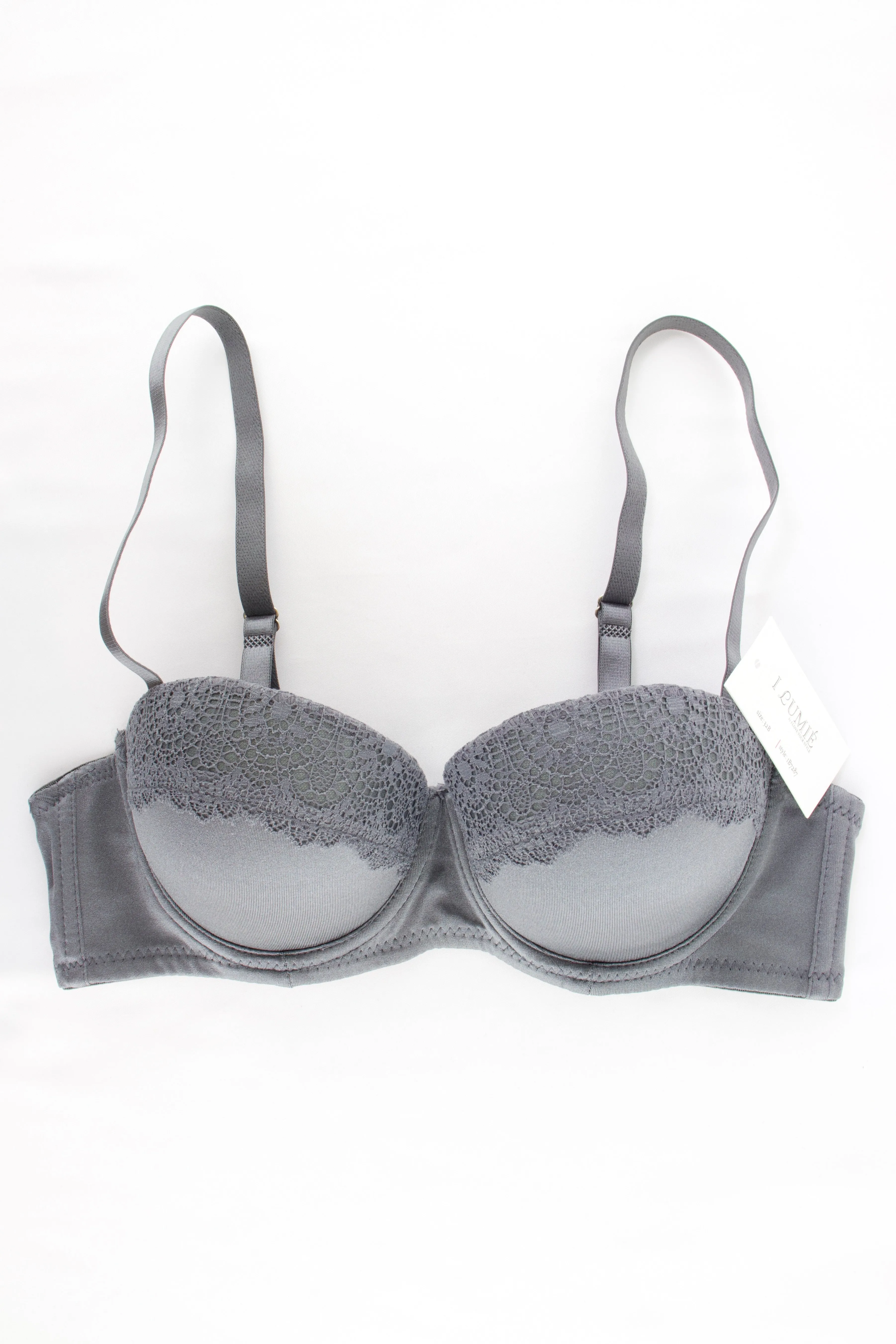 BRA MEDIA COPA CON PUSHUP Y DETALLE DE ENCAJE IB7287