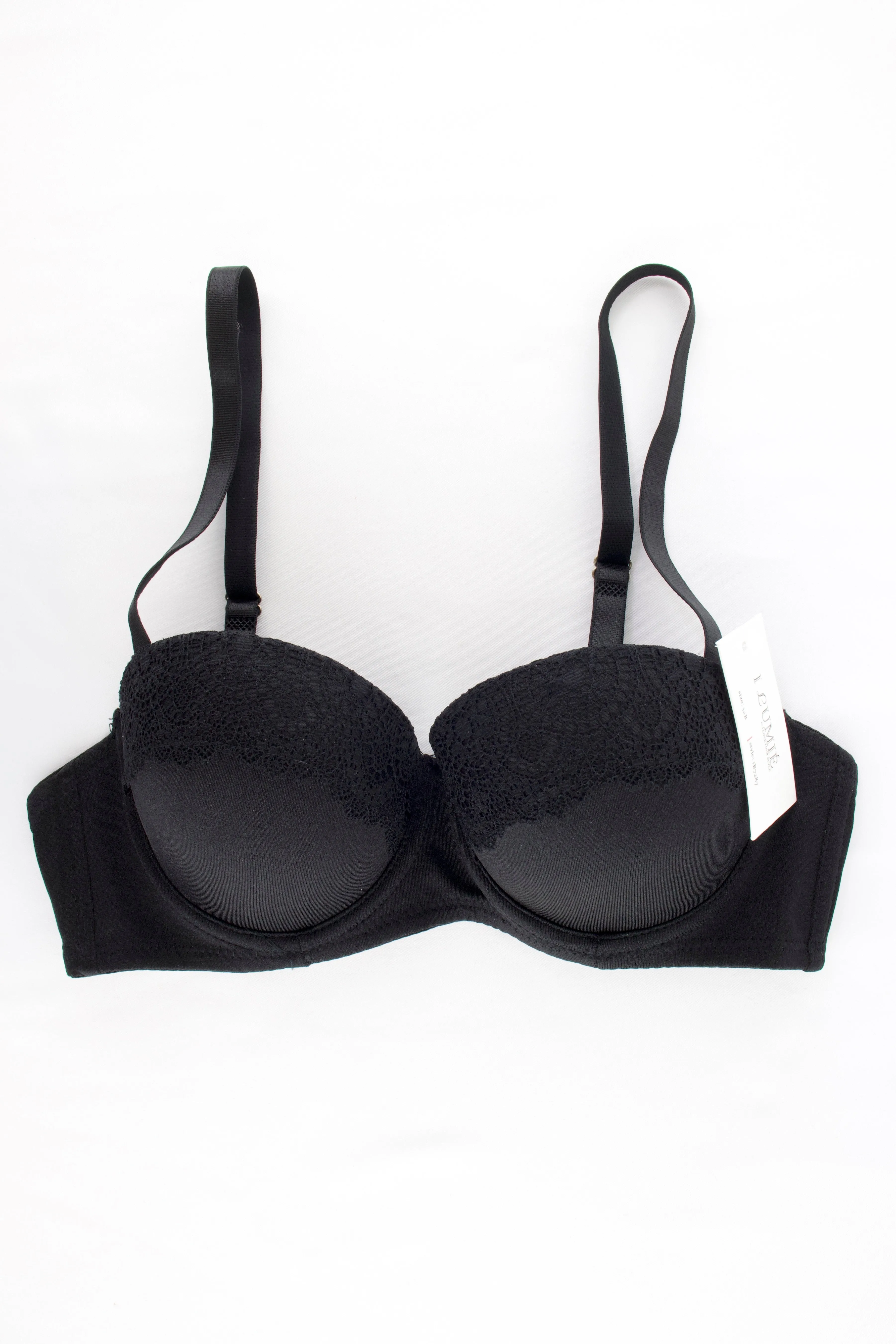 BRA MEDIA COPA CON PUSHUP Y DETALLE DE ENCAJE IB7287