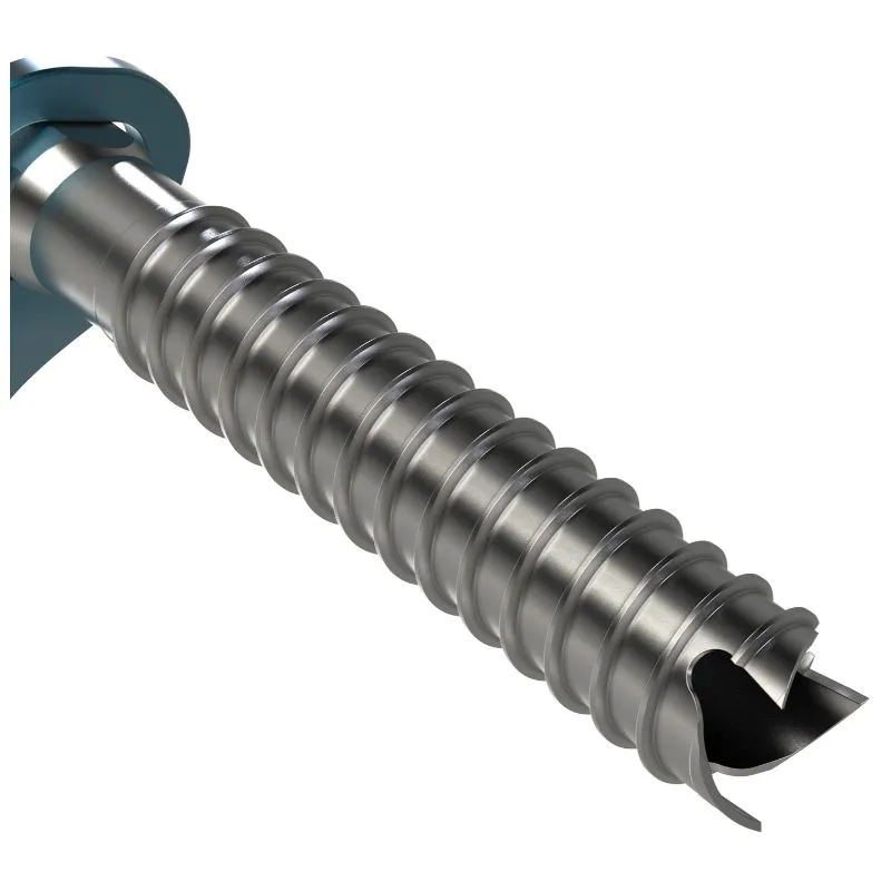 Broche BLUE ICE Aero Ice Tornillo (Gris) 19 cm