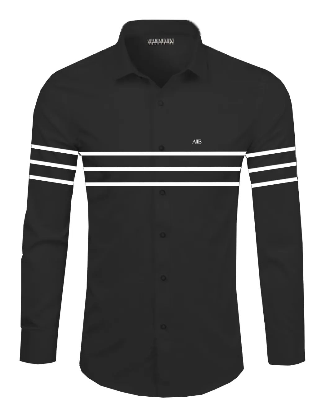 Camisa manga larga en algodón