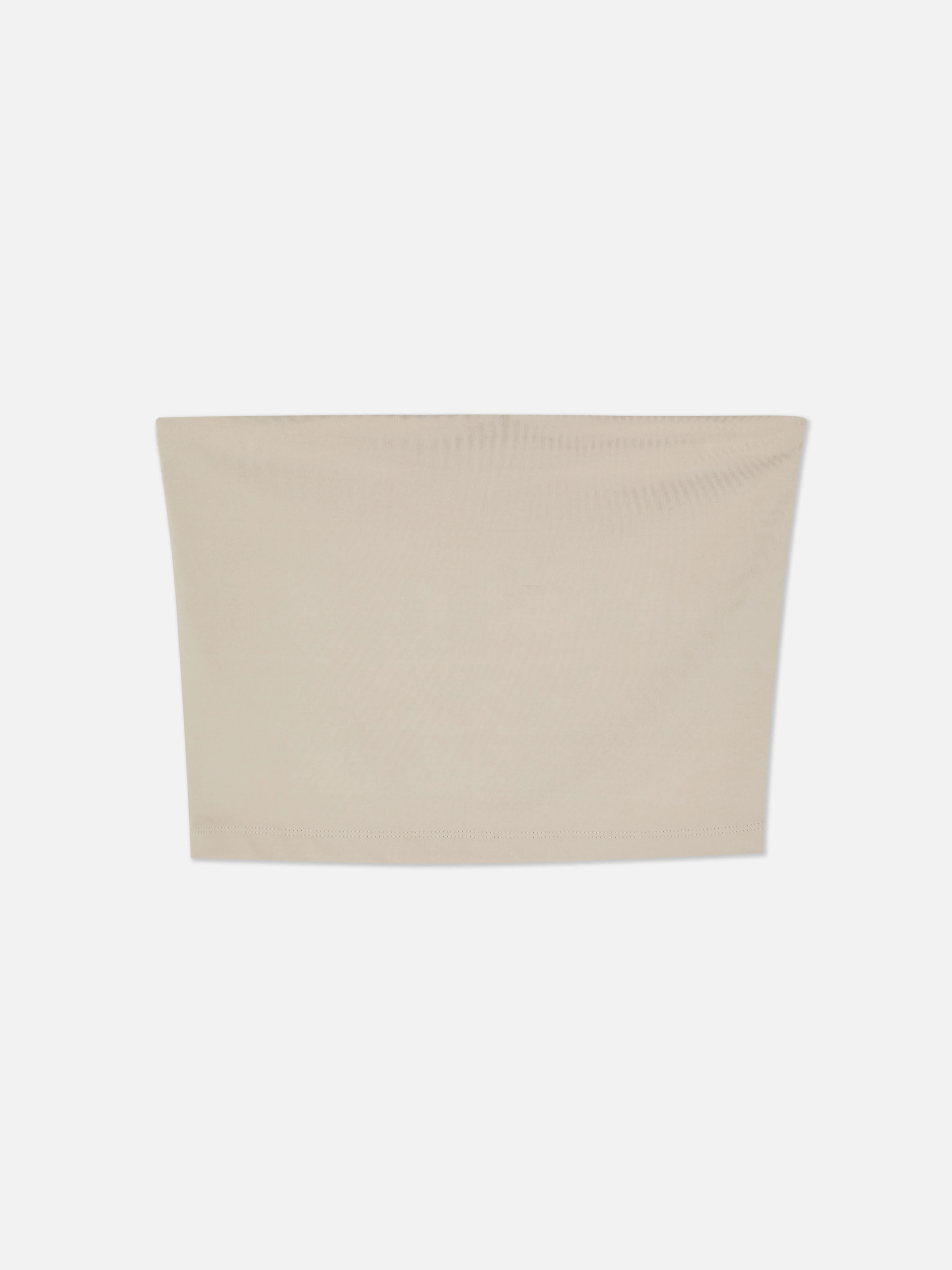 Camiseta bandeau de punto