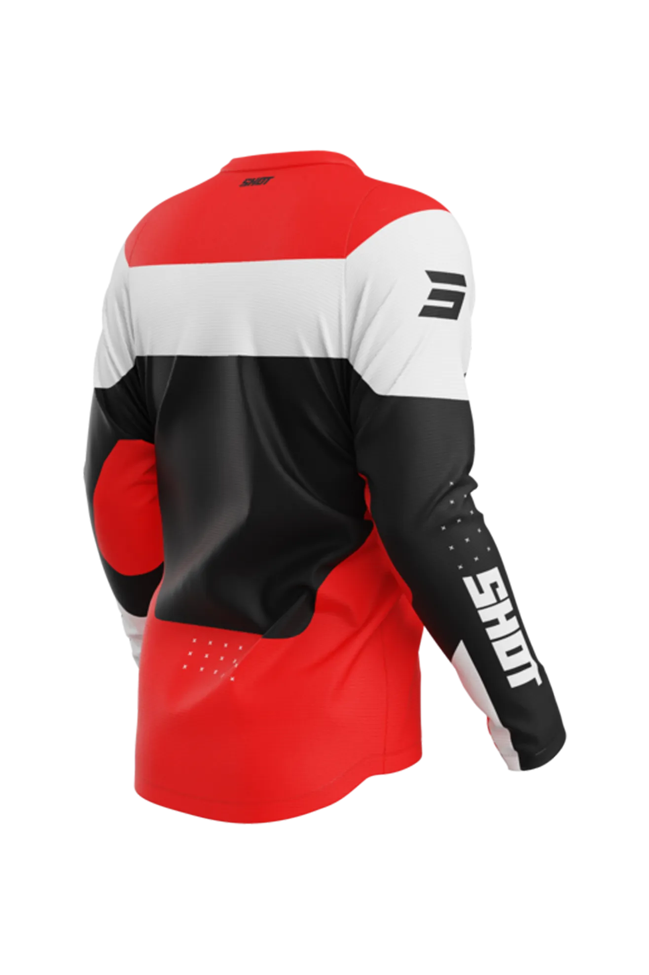 Camiseta de Cross Shot Devo League Roja 