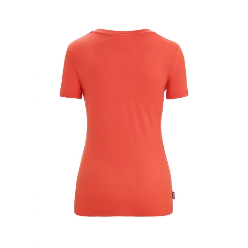 Camiseta Icebreaker Tech Lite II Plume (Vibrant Earth) Mujer