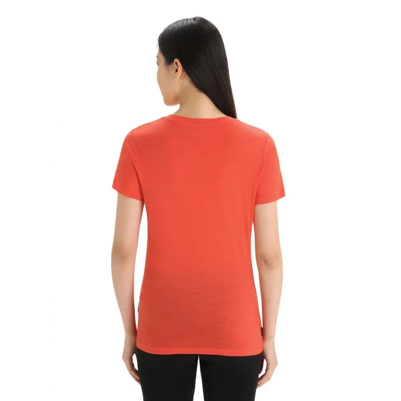 Camiseta Icebreaker Tech Lite II Plume (Vibrant Earth) Mujer