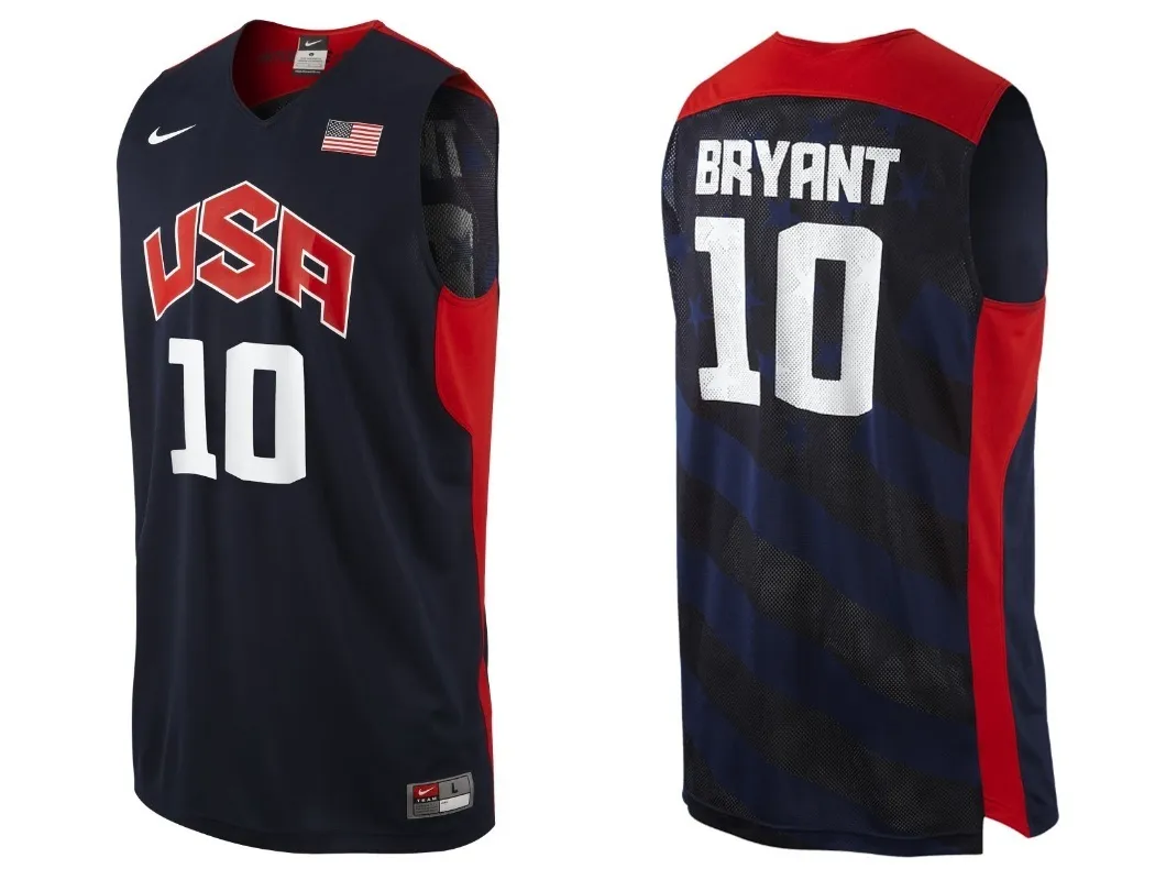 Camiseta Nike Réplica Bryant "USA" (451/navy/rojo/blanco)