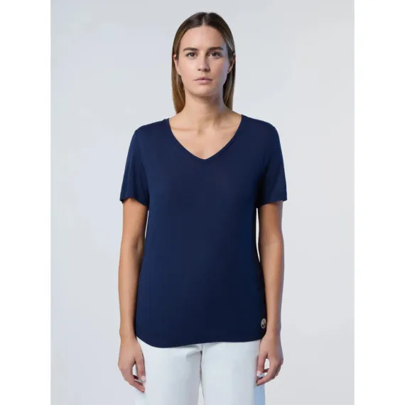 Camiseta North Sails Cuello de Pico Mujer
